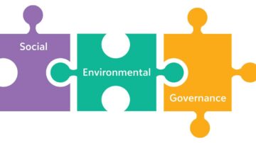 social, environment and governance puzzle pieces fitting together