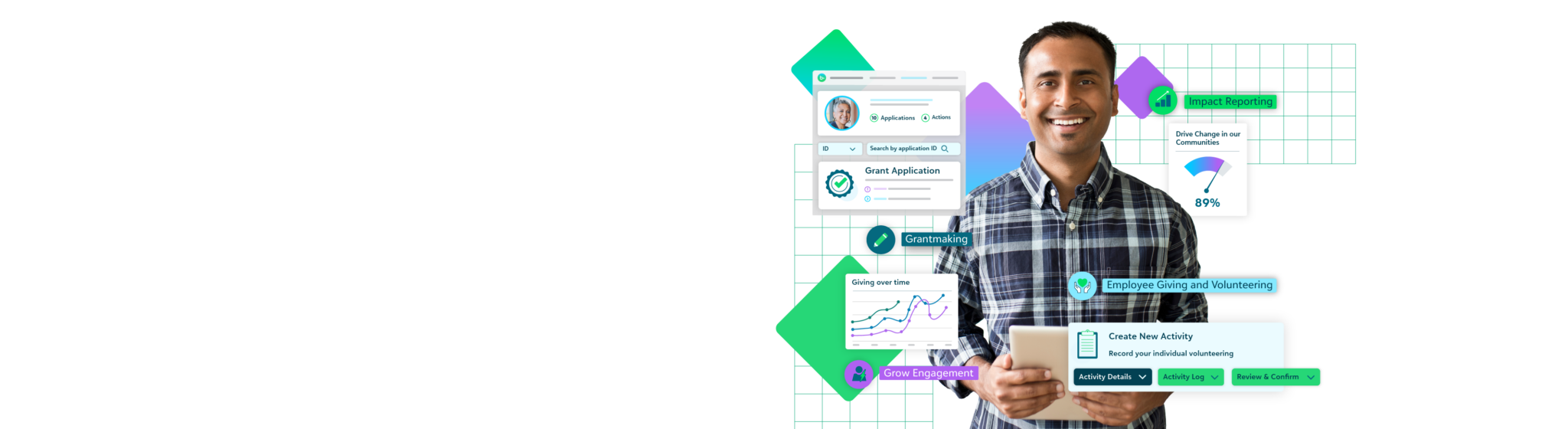 yourcause homepage hero banner