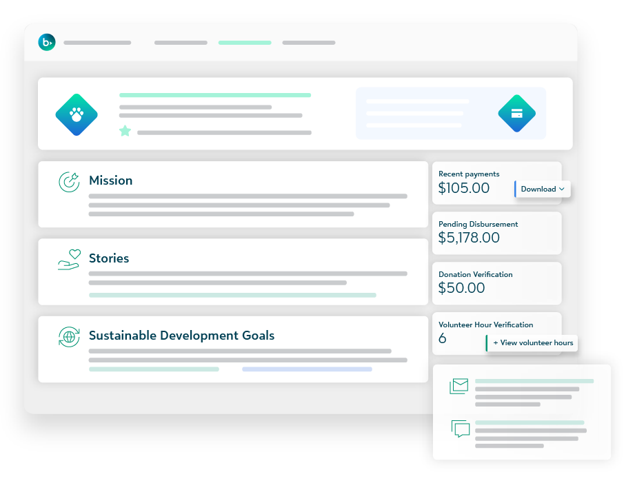 blackbaud verified network